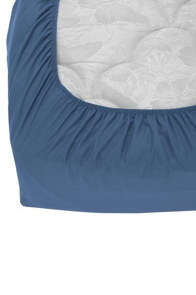 Простирадло на гумці Good-Dream microfiber Blue 80х180 (GDMBLSHEETF080180) GDMBLSHEETF080180 фото