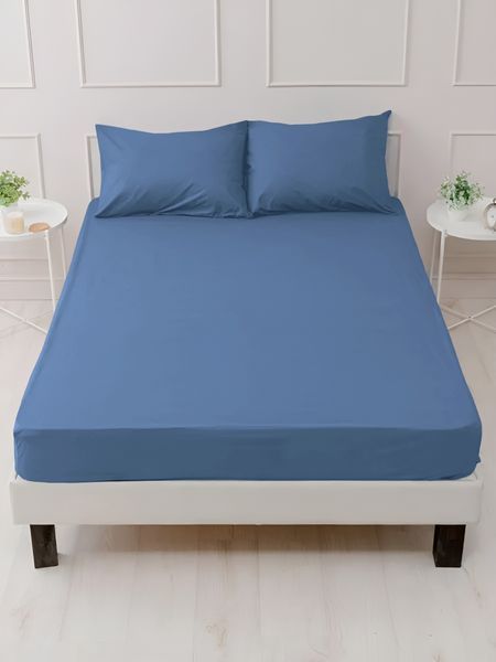 Простирадло на гумці Good-Dream microfiber Blue 80х180 (GDMBLSHEETF080180) GDMBLSHEETF080180 фото