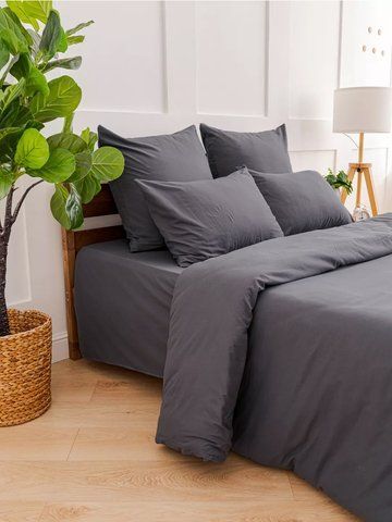 Набор Good-Dream пододеяльник 143х210 + 2 наволочки 50х70 microfiber Grey (GDBSMG143210) GDBSMG143210 фото