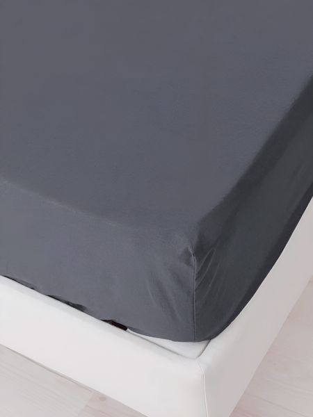 Простирадло на резинці Good-Dream microfiber Grey 200х220 (GDMGSHEETF200220) GDMGSHEETF200220 фото
