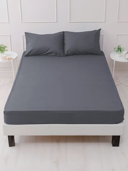 Простирадло на резинці Good-Dream microfiber Grey 200х220 (GDMGSHEETF200220) GDMGSHEETF200220 фото