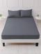Простирадло на резинці Good-Dream microfiber Grey 200х220 (GDMGSHEETF200220) GDMGSHEETF200220 фото 6