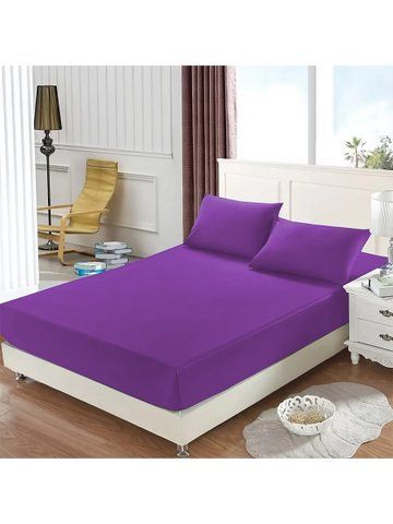 Набор Good-Dream простынь на резинке 70х190 + 2 наволочки 50х70 сатин Purple (GDBSSPU070190) GDBSSPU070190 фото
