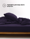 Наволочка на блискавці Good-Dream сатин Dark Purple 40 x 60 см (GDSDPPC4060) GDSDPPC4060 фото 3