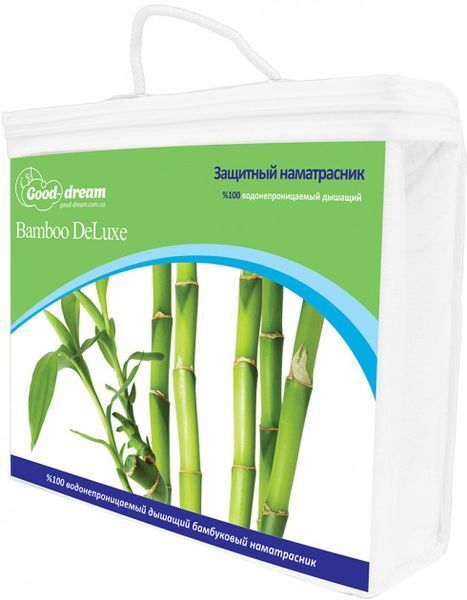 Наматрасник Good-Dream Bamboo De Lux Водонепроницаемый с резинкой по периметру 200х200 (GDBF200200) GDBF200200 фото