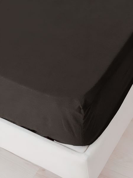 Простирадло на гумці Good-Dream microfiber Brown 200х220 (GDMBSHEETF200220) GDMBSHEETF200220 фото