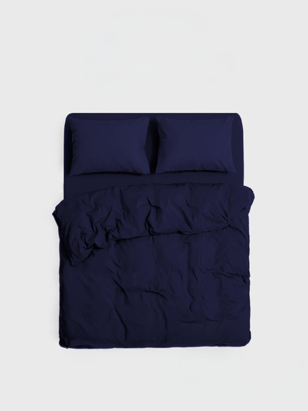 Підковдра Good-Dream Ranforce Lux Dark Blue на блискавці 143х210 (GDDCRDB143210) GDDCRDB143210 фото