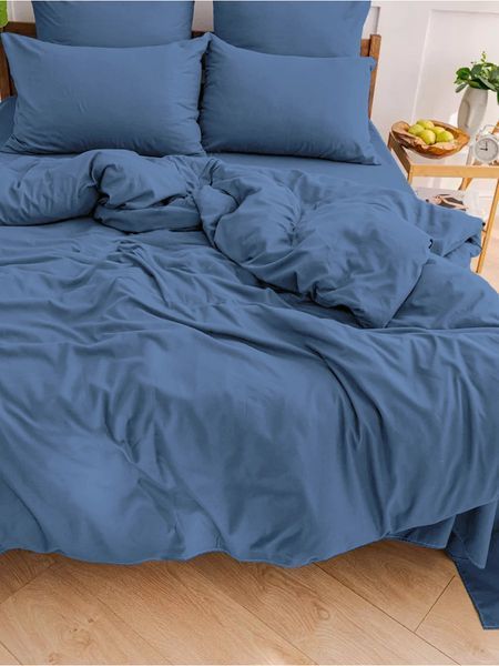 Набор Good-Dream пододеяльник 143х210 + 2 наволочки 50х70 microfiber Blue (GDBSMBL143210) GDBSMBL143210 фото